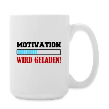 motivation_wird_geladen- - Große Tasse 440 ml - Weiß - Rechts