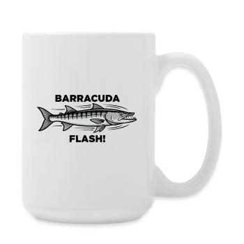 Barracuda Flash Predator Sea Barracuda - Large Mug 440 ml - white - Right