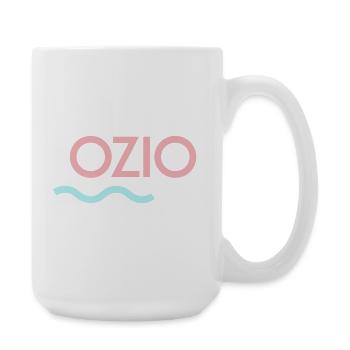 OZIO - Große Tasse 440 ml - Weiß - Rechts