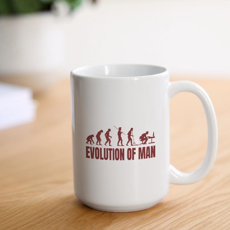 Computer PC Evolution Informatiker Programmierer Große Tasse 440 ml