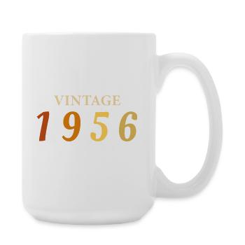 Tee 70 Ans Légende Né(e) 1956 - Grande tasse 440 ml - blanc - Droite