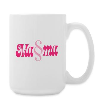 Jura Mama Gesetze - Große Tasse 440 ml - Weiß - Rechts