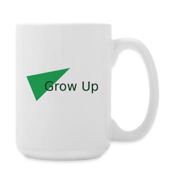 Grandis un peu - Grande tasse 440 ml - blanc - Droite