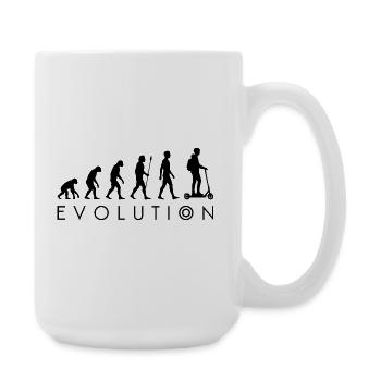 Évolution - Grande tasse 440 ml - blanc - Droite
