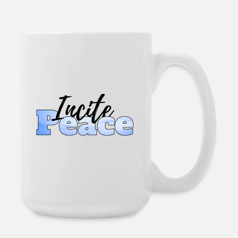 Incite Peace - Large Mug 440 ml - white