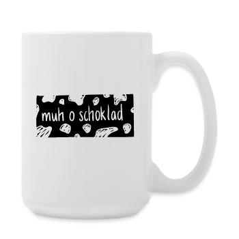 Muh o Schoklad - Large Mug 440 ml - white - Right