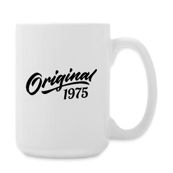 Vintage 1975 Jubiläum 1975 Original 1975 - Große Tasse 440 ml - Weiß - Rechts