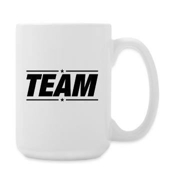 Team Mannschaft - Large Mug 440 ml - white - Right