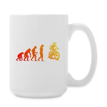 Direct Mountain Bike Statement - Large Mug 440 ml - white - Right