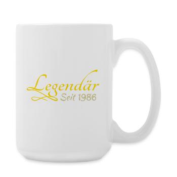 Born in 1986 - Large Mug 440 ml - white - Right