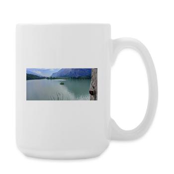 Alpine Lake Sereni Reflections - Large Mug 440 ml - white - Right