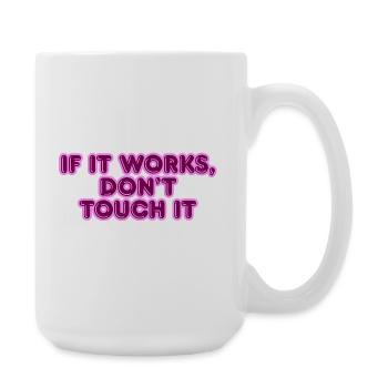 If it works saying - Large Mug 440 ml - white - Right