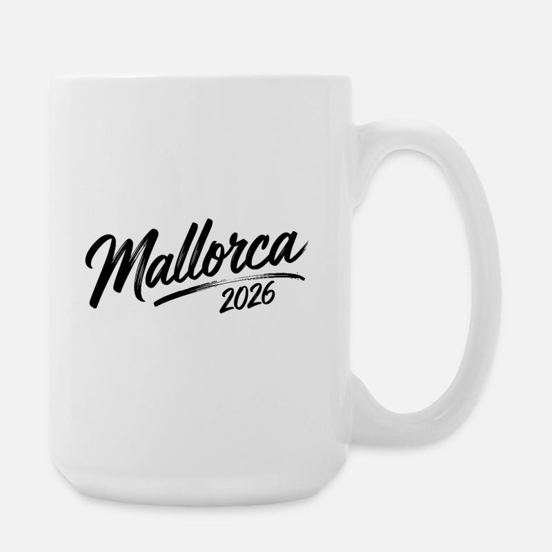 Mallorca 2026 - Große Tasse 440 ml - Weiß