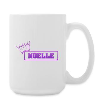 Geschenk für Noelle - Große Tasse 440 ml - Weiß - Rechts