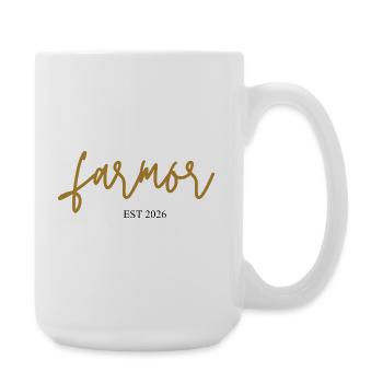 Farmor Est 2026 - Large Mug 440 ml - white - Right