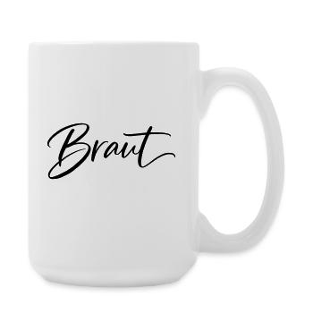 Team Bride - Large Mug 440 ml - white - Right