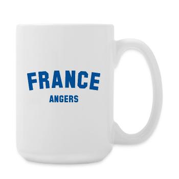 Angers, France, France - Grande tasse 440 ml - blanc - Droite