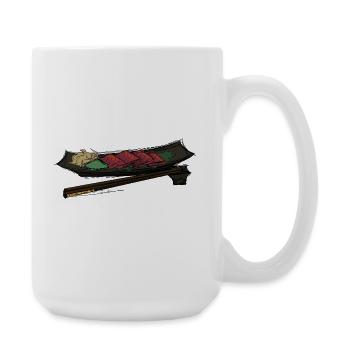 Sashimi King - Große Tasse 440 ml - Weiß - Rechts