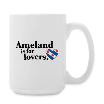 Ameland Lovers - Friesland II - Große Tasse 440 ml - Weiß - Rechts