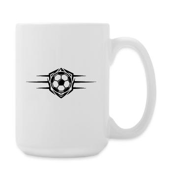 Soccer Icon - Large Mug 440 ml - white - Right