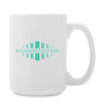 Job Raumausstatter - Große Tasse 440 ml - Weiß - Rechts