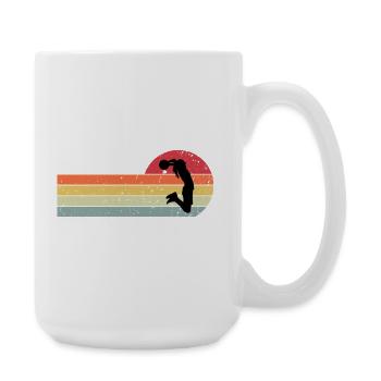 Basketteur - Grande tasse 440 ml - blanc - Droite