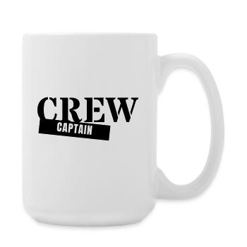 Capitaine d’équipage - Capitaine, Chef de groupe - Grande tasse 440 ml - blanc - Droite