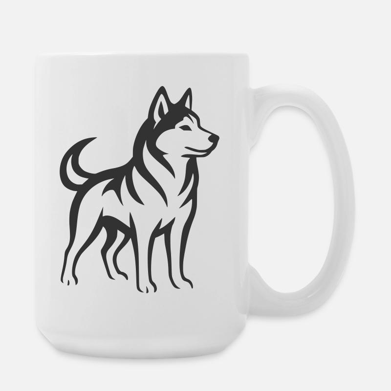 Rauque - Grande tasse 440 ml - blanc