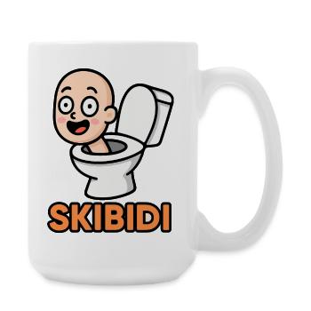 Skibidi Fun - Large Mug 440 ml - white - Right