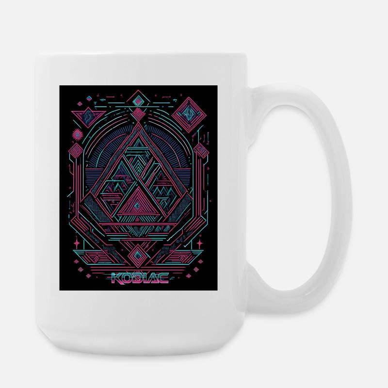 triangle - Grande tasse 440 ml - blanc