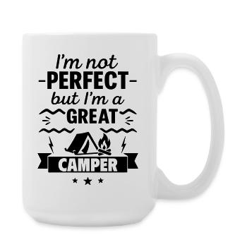 Pas parfait mais un excellent camping-car - Grande tasse 440 ml - blanc - Droite