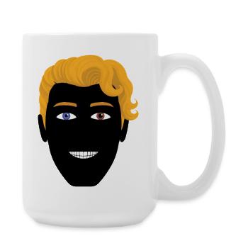 HETEROCHROMIA EYES #2 - nice people - Large Mug 440 ml - white - Right