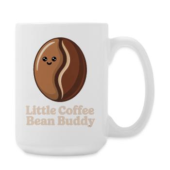 Grain de café - Grande tasse 440 ml - blanc - Droite