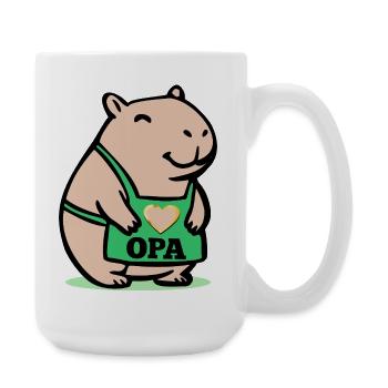 GRANDPA CAPYBARA CHEF - Large Mug 440 ml - white - Right