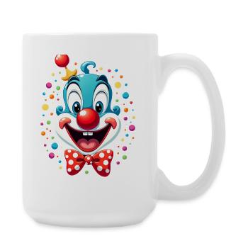 Carnival Clown Costume Carnival Carnival - Large Mug 440 ml - white - Right