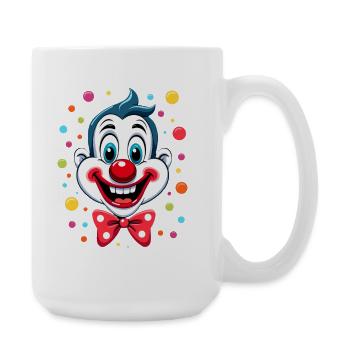 Carnival Clown Costume Carnival Carnival - Large Mug 440 ml - white - Right