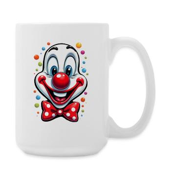 Carnival Clown Costume Carnival Carnival - Large Mug 440 ml - white - Right