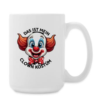 Carnival Clown Costume Carnival Carnival - Large Mug 440 ml - white - Right