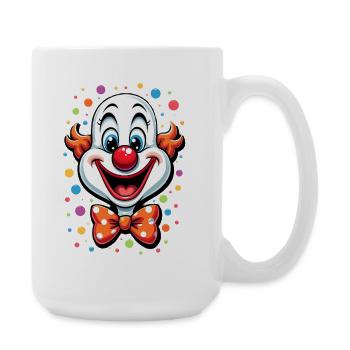 Carnival Clown Costume Carnival Carnival - Large Mug 440 ml - white - Right