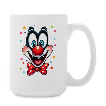Carnival Clown Costume Carnival Carnival - Large Mug 440 ml - white - Right