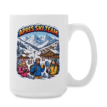 Après Ski Team Bergidyll - Große Tasse 440 ml - Weiß - Rechts