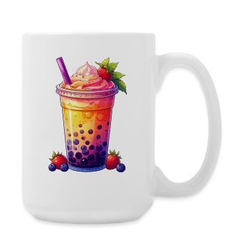 Bubble Tea - Große Tasse 440 ml - Weiß - Rechts