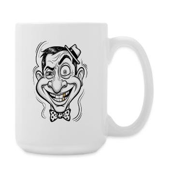 Mr. Cartoon Cartoon - Large Mug 440 ml - white - Right