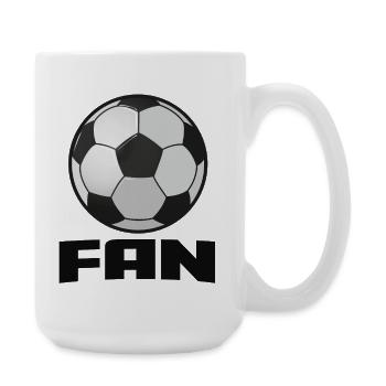 Football_Fan - Large Mug 440 ml - white - Right