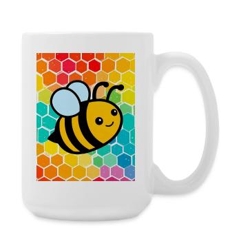 bee - Large Mug 440 ml - white - Right