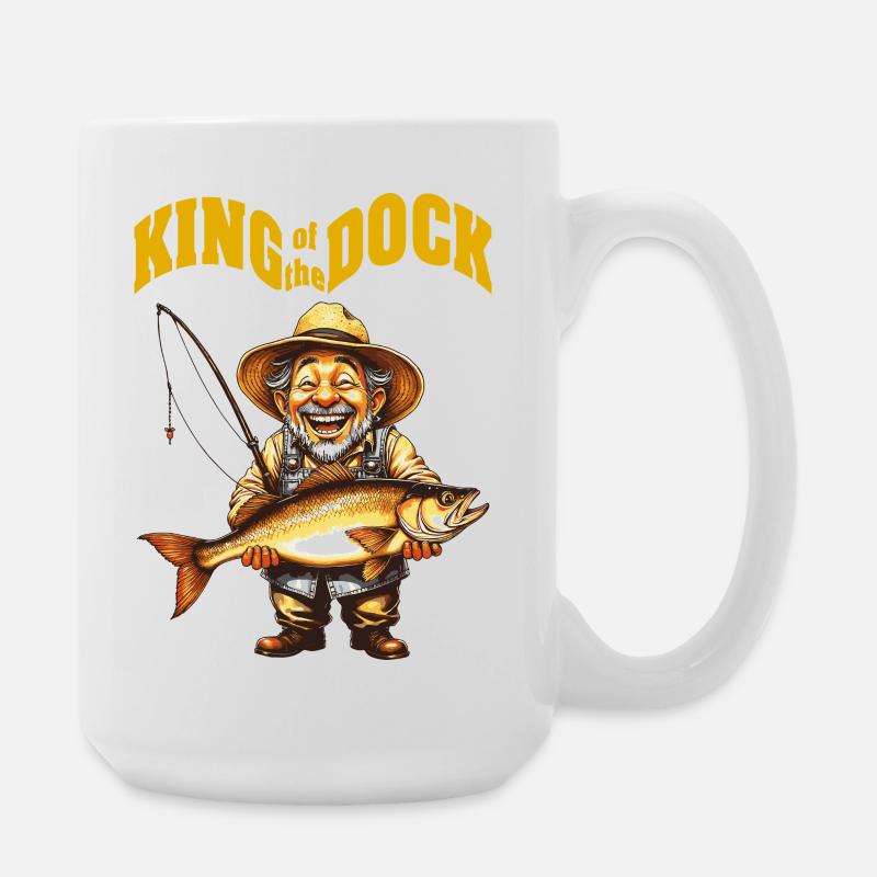 KingOTD - Large Mug 440 ml - white