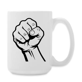 Fist - Large Mug 440 ml - white - Right
