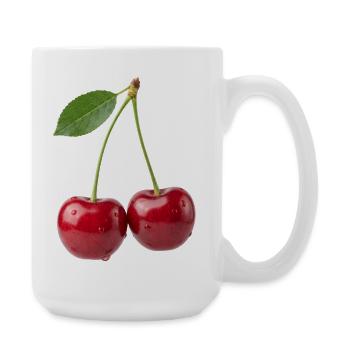 Kirsche Kirschen Cherry Shirt, hoodie, Shorts - Large Mug 440 ml - white - Right
