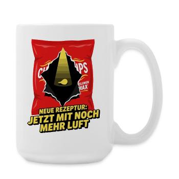 Neue Rezeptur Mit Noch Mehr Luft - Große Tasse 440 ml - Weiß - Rechts