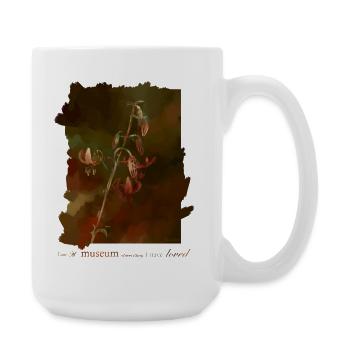 Lily - Large Mug 440 ml - white - Right